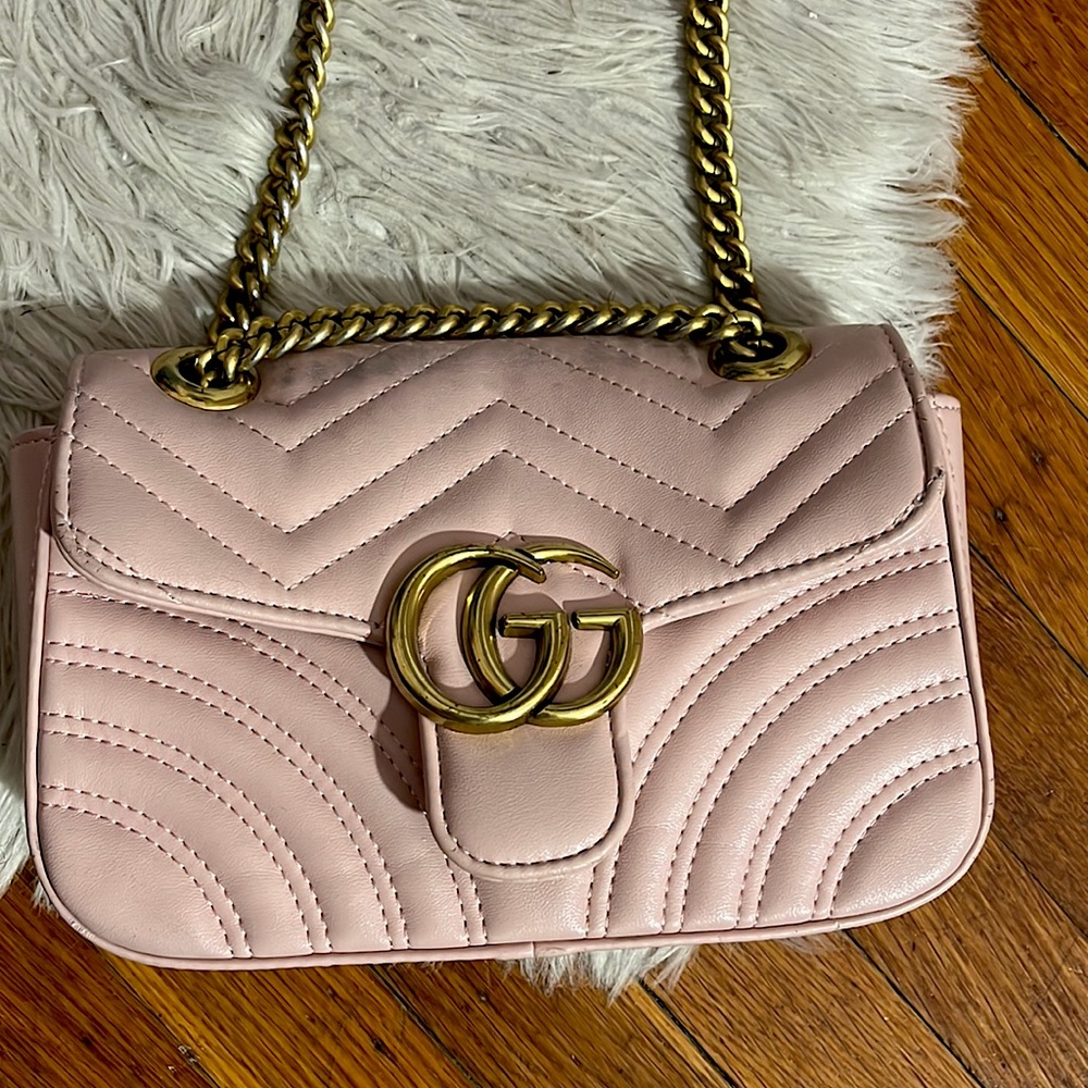 GG Marmont quilted leather shoulder bag